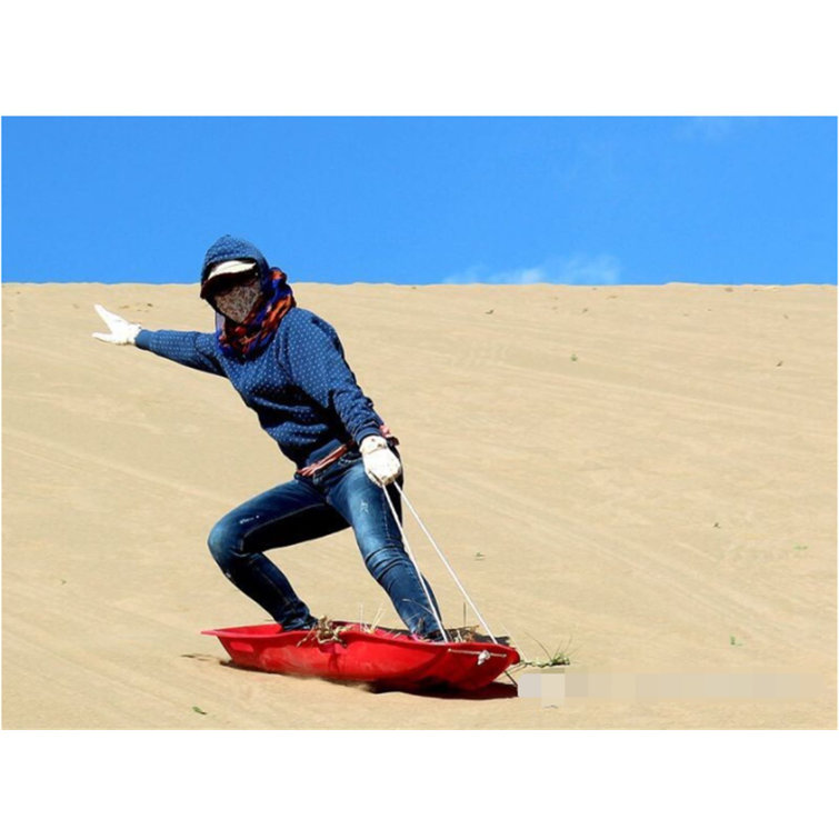 eJoy Slippery Racer Downhill Toboggan Snow Sled Wayfair